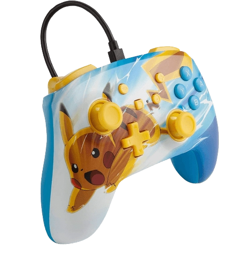 PowerA Enhanced Wired Controller for Nintendo Switch - Pikachu Charge  for sale in Egypt from Games2Egypt