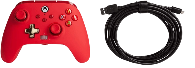 PowerA Enhanced Wired Controller for Xbox - Bold Red   for sale in Egypt from Games2Egypt