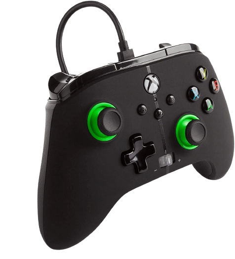 PowerA Enhanced Wired Controller for Xbox - Hint of Green  for sale in Egypt from Games2Egypt