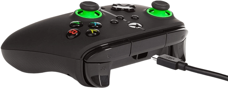 PowerA Enhanced Wired Controller for Xbox - Hint of Green  for sale in Egypt from Games2Egypt