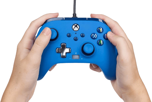 PowerA Enhanced Wired Controller for Xbox - Bold Blue  for sale in Egypt from Games2Egypt