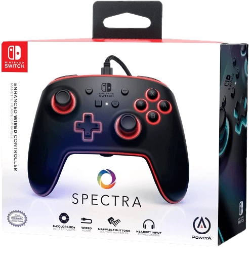 PowerA Enhanced Wired Controller for Nintendo Switch - Spectra  for sale in Egypt from Games2Egypt