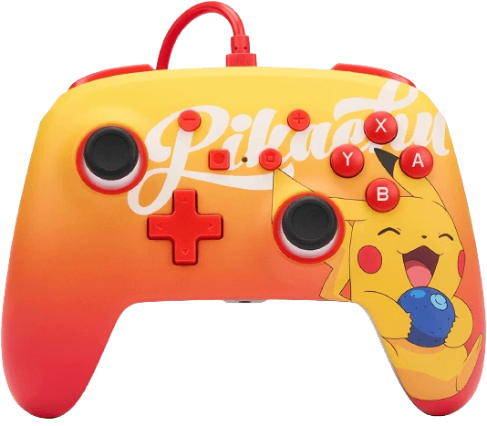 PowerA Enhanced Pokemon Wired Controller for Nintendo Switch - Oran Berry Pikachu  for sale in Egypt from Games2Egypt