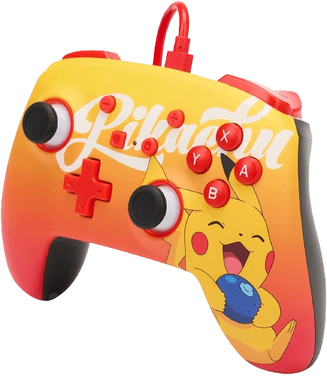 PowerA Enhanced Pokemon Wired Controller for Nintendo Switch - Oran Berry Pikachu  for sale in Egypt from Games2Egypt