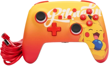 PowerA Enhanced Pokemon Wired Controller for Nintendo Switch - Oran Berry Pikachu  for sale in Egypt from Games2Egypt