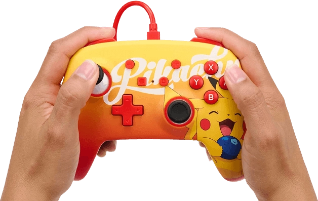 PowerA Enhanced Pokemon Wired Controller for Nintendo Switch - Oran Berry Pikachu  for sale in Egypt from Games2Egypt