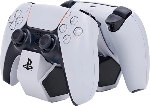 PowerA PS5 Controller Twin Charging Station - White  for sale in Egypt from Games2Egypt