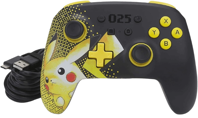 PowerA Enhanced Wireless Controller for Nintendo Switch - Pokemon 025  for sale in Egypt from Games2Egypt