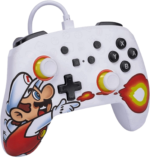 PowerA Enhanced Wired Controller for Nintendo Switch - Fireball Mario  for sale in Egypt from Games2Egypt