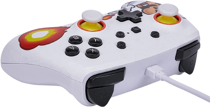 PowerA Enhanced Wired Controller for Nintendo Switch - Fireball Mario  for sale in Egypt from Games2Egypt