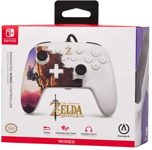 PowerA Enhanced Wired Controller for Nintendo Switch - Link Hero's ...