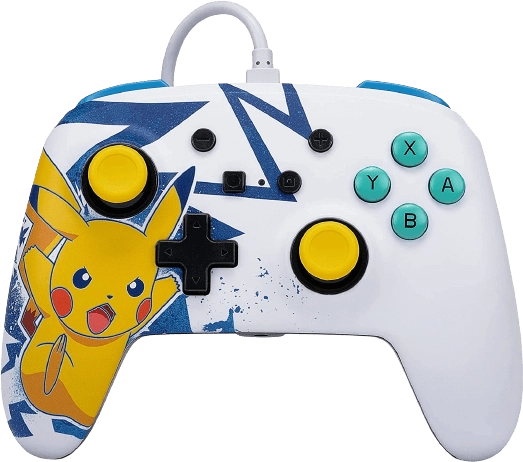 PowerA Enhanced Wired Controller for Nintendo Switch - Pikachu High Voltage  for sale in Egypt from Games2Egypt