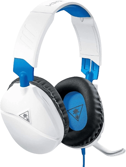 Turtle Beach Recon 70P Gaming Headset - White \ Blue  for sale in Egypt from Games2Egypt