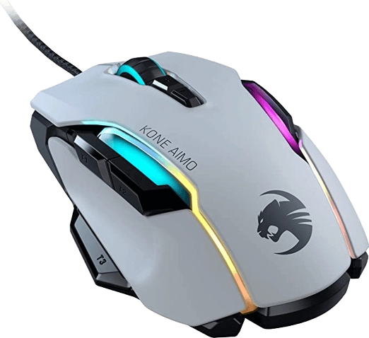 Roccat Kone Aimo Remastered Gaming Mouse - White  for sale in Egypt from Games2Egypt