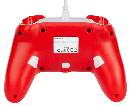 PowerA Enhanced Wired Controller for Nintendo Switch - Mario Red & White  for sale in Egypt from Games2Egypt