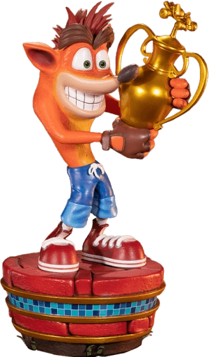 F4F Crash Winner Action Figure Statuette -Crash Racing Nitro Fueled   for sale in Egypt from Games2Egypt