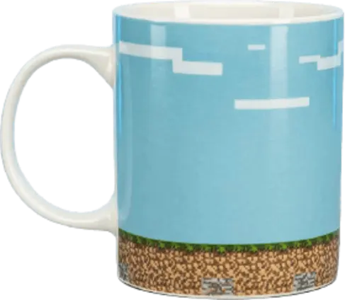 Paladone Minecraft Build a Level Mug Cup