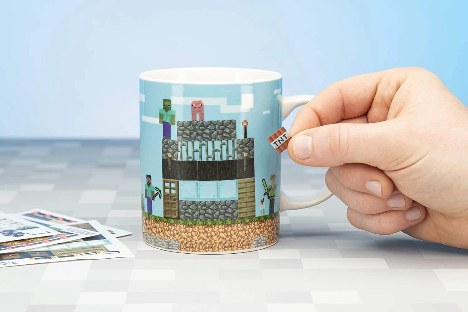 Paladone Minecraft Build a Level Mug Cup  for sale in Egypt from Games2Egypt