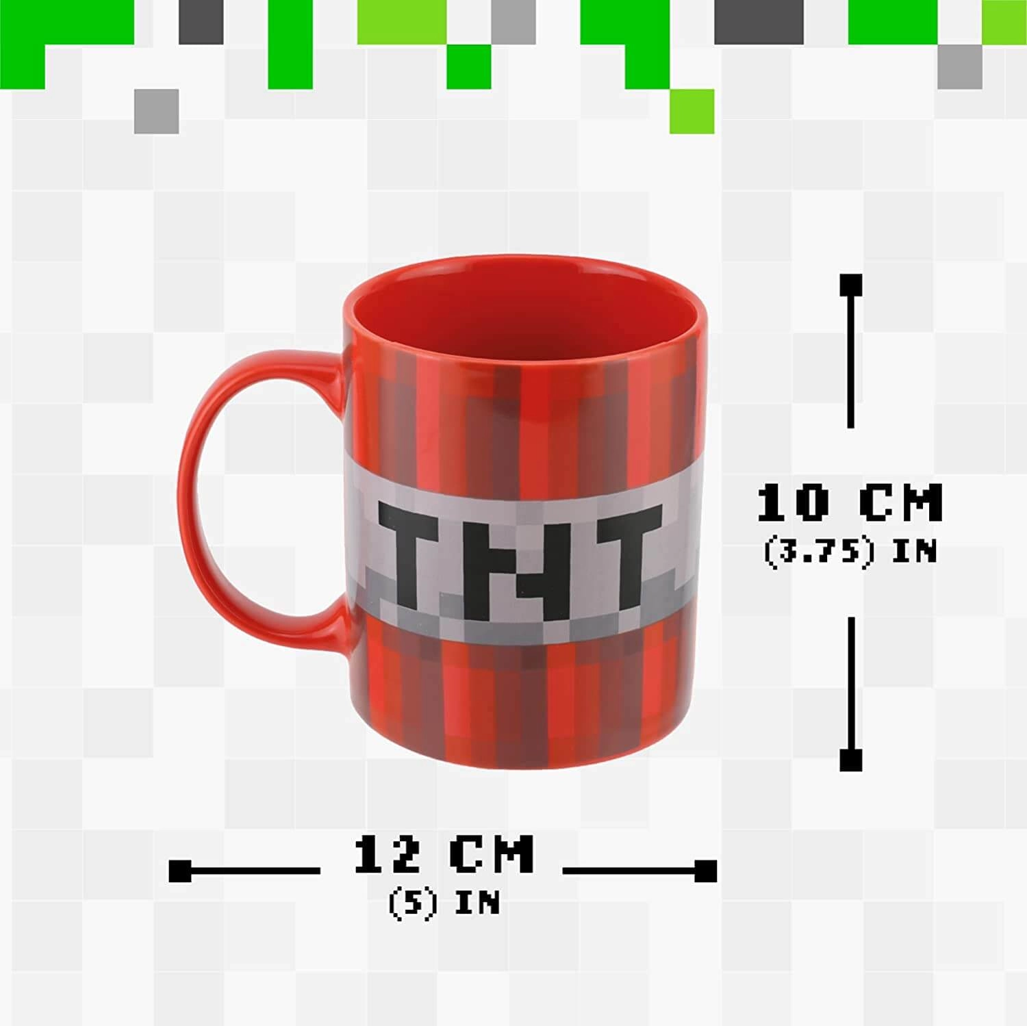 Paladone Minecraft Mug and Socks (TNT and Creeper Design)  for sale in Egypt from Games2Egypt