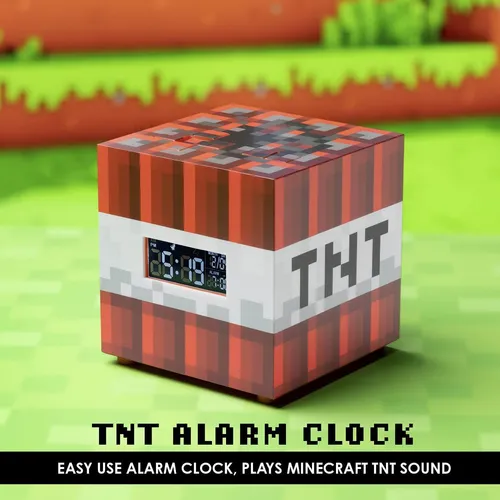  Paladone Minecraft TNT Alarm Clock  for sale in Egypt from Games2Egypt