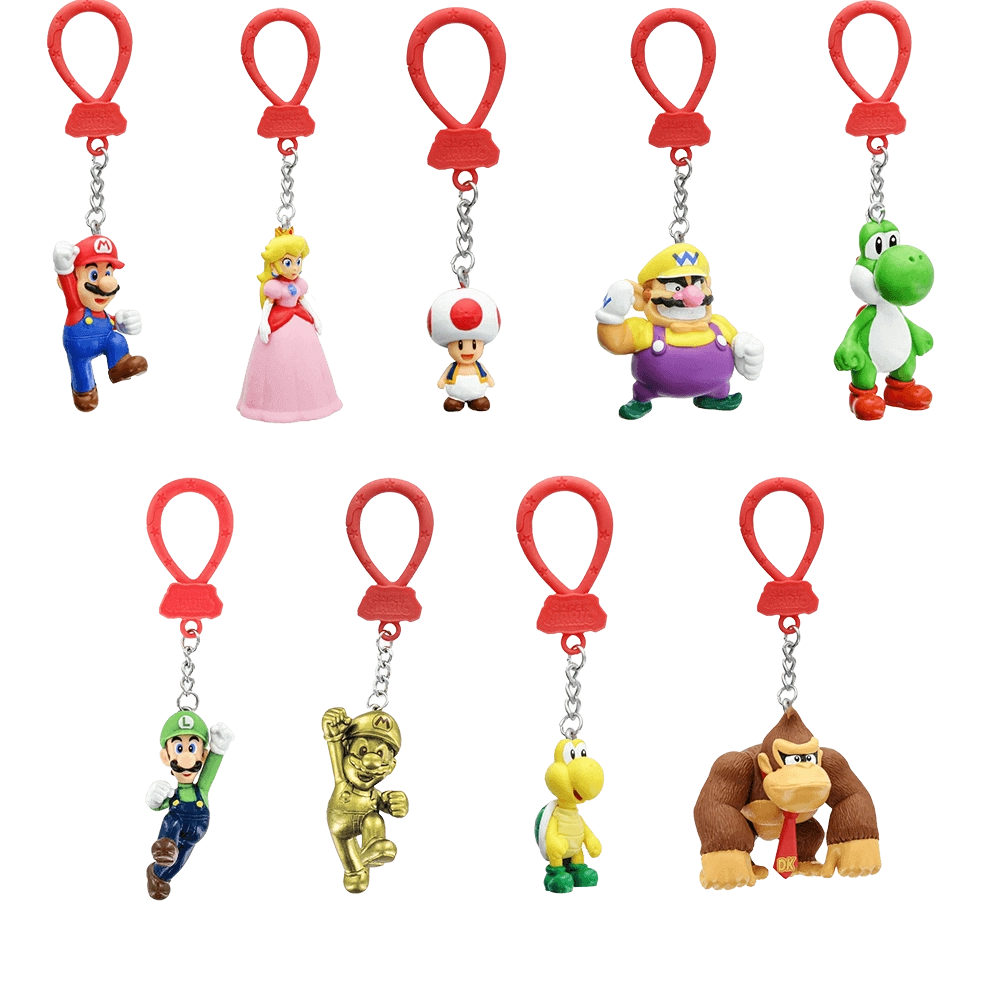 Super Mario: Bagged Backpack Buddies Hangers \ Keychain  for sale in Egypt from Games2Egypt