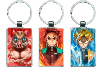 Demon Slayer V2 3D Keychain \ Medal  for sale in Egypt from Games2Egypt