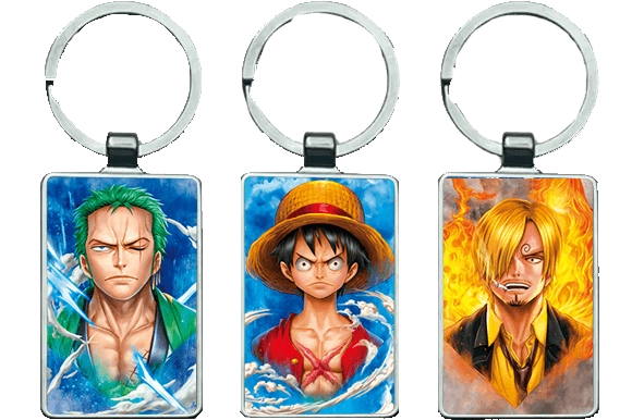 One Piece 3D (3 Characters) - Keychain \ Medal (K042)  for sale in Egypt from Games2Egypt