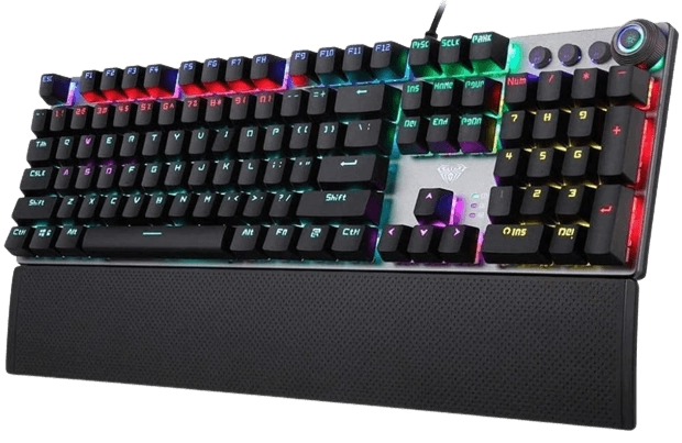 Aula F2058 Gaming Keyboard - Switch Blue - Black  for sale in Egypt from Games2Egypt