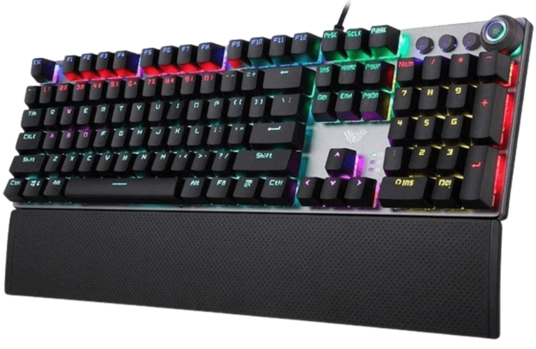 Aula F2058 Gaming Keyboard - Switch Blue - Black