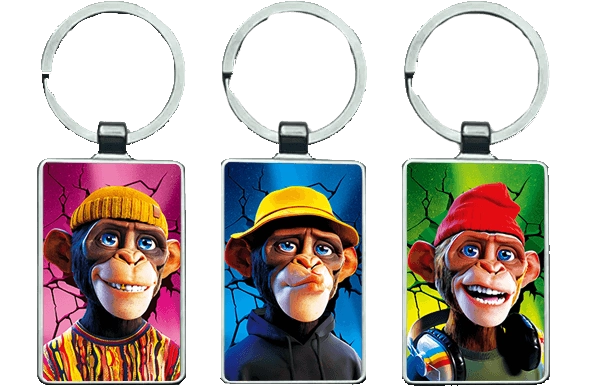 Prime Ape Planet 3D Keychain \ Medal (K049)  for sale in Egypt from Games2Egypt