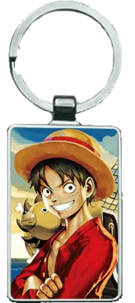 One Piece ( Portgas D. Ace, Sabo and Monkey D. Luffy) Keychain \ Medal (K056)