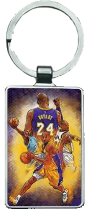  Kobe Bryant NBA 3D Keychain \ Medal