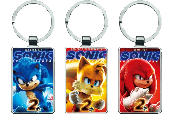 Sonic (3V) 3D Keychain \ Medal (K076)  for sale in Egypt from Games2Egypt