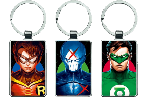 Green Lantern, Robin and Red X 3D Keychain \ Medal  for sale in Egypt from Games2Egypt