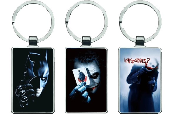 Joker and Batman 3D Keychain \ Medal  for sale in Egypt from Games2Egypt