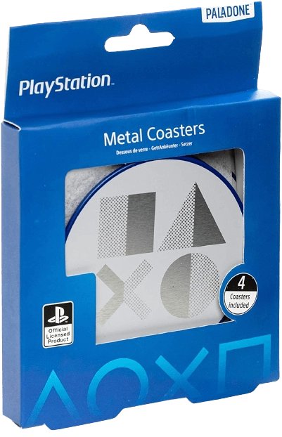 Paladone Playstation Metal Coasters  for sale in Egypt from Games2Egypt