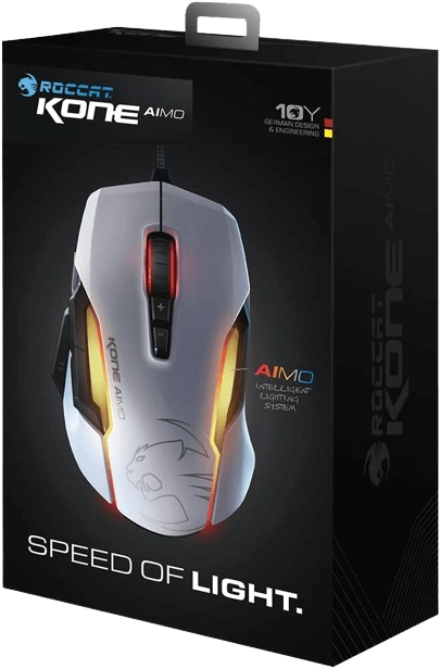 Roccat Kone Aimo Remastered Gaming Mouse - White  for sale in Egypt from Games2Egypt