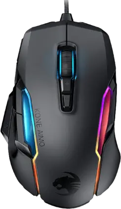 Roccat Kone Aimo Remastered Gaming Mouse - Black