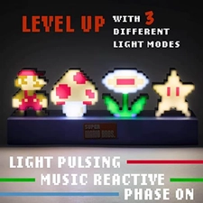 Paladone Super Mario Bros. Icons Light  for sale in Egypt from Games2Egypt