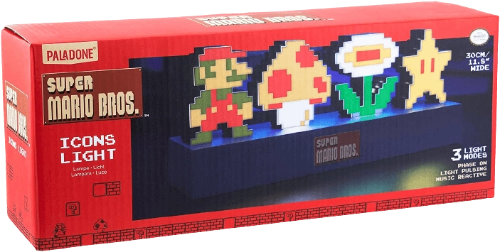 Paladone Super Mario Bros. Icons Light  for sale in Egypt from Games2Egypt