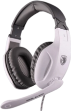 Sades SA902c Wired Gaming Headphone for PC - White