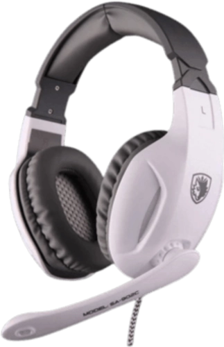 Sades SA902c Wired Gaming Headphone for PC - White