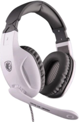 Sades SA902c Wired Gaming Headphone for PC - White