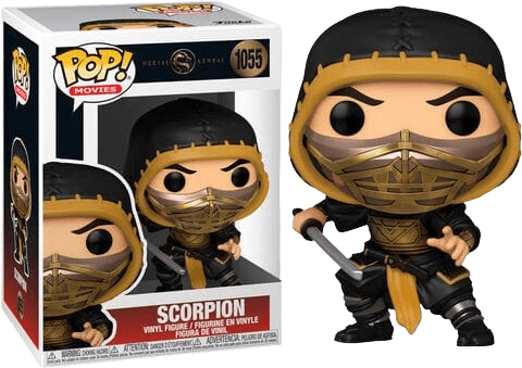 Funko Pop! Movies: Mortal Kombat - Scorpion Vinyl Action Figure (1055)  for sale in Egypt from Games2Egypt