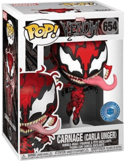 Funko Pop! Marvel Venom Carnage Carla Unger  for sale in Egypt from Games2Egypt