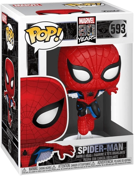 Funko Pop! Marvel 80th - First Appearance Spiderman  for sale in Egypt from Games2Egypt