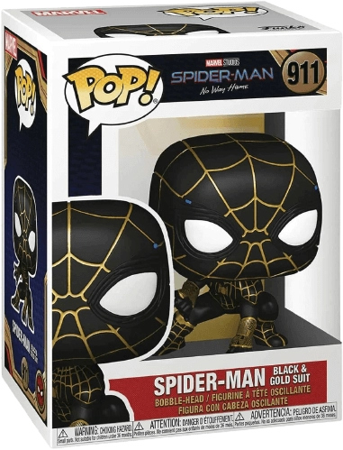 Funko Pop! Marvel Spider-Man in Black and Gold Suit  for sale in Egypt from Games2Egypt