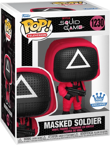 Funko Pop! MASKED Soldier- SQUID GAME (1230)  for sale in Egypt from Games2Egypt