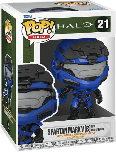 Funko Pop! Games Halo Infinite - Mark V [B] with Blue Energy Sword (21)  for sale in Egypt from Games2Egypt