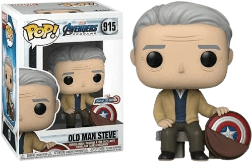 Funko Pop! Marvel: Year of The Shield - Old Man Steve Captain America (915)  for sale in Egypt from Games2Egypt